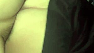 Amateur BBW Bent Over for Close-Up Doggystyle Cum on Ass