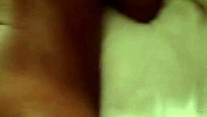 In this narrative, step daddy fucks his dirty stepdaughter rough with big cock behind wife's back, including doggystyle, missionary, and cumshot facial in homemade lingerie scene