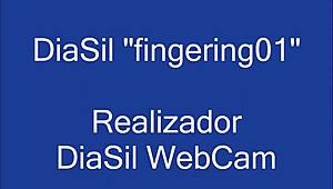 디아실 스타일로 이렇게 자위하니 너무 좋아 강렬 핑거링