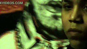 the black nerd guy picks up this skinny white girl and takes her to the garage for a rough pounding session