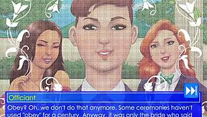 Your New Life Starts With Strapon Femdom Game As Girl Fucks Guy In Crossdressing Sex