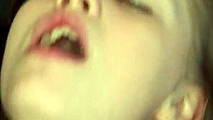 I feel so thrilled as teen Allison Lane rides that huge black cock deep, taking a creampie in her shaved pussy after intense doggystyle.