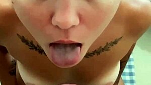 Hey, here's my little Betsy in this oral creampie compilation three with cumshots in mouth, swallowing, and eating all that cum in pov style from daddy and uncle.