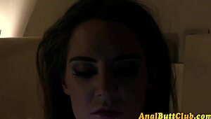 What Happens When a Kinky Slut Starts Masturbating with Wild Anal Gaping? 