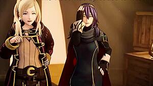 Jag blir så kåt när den här blondinen böjer sig för doggyknull i amatörstil