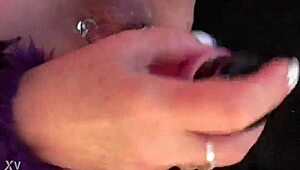 Hey, watch this trashy kiwi milf squirting all over the camera while she vibes with her egg toy