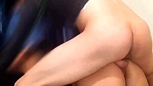 ランジェリー踊りから生騎乗位で中出し尻射！