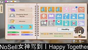 Играем в свидания Happy Together часть 05 с горячими вызовами пары