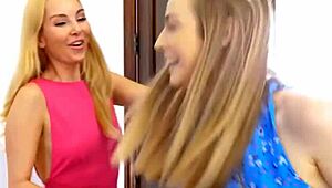 Boy Discovers Stepmom With Stepsister