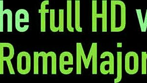 Kendra Sunderlands dikke kont stuitert wild op Rome Majors enorme lul