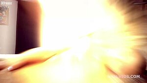 Monika Fox em 4on1 DAP anal bolas profundas, rosadinha do cu, esguicho e engole