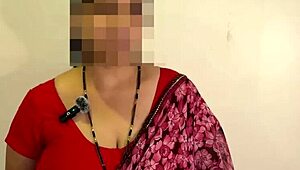 Picture this, my friend's sexy wife Priya Bhabhi shows up bored and ready for some curvy Indian housewife fun with huge tits and ass shaking.