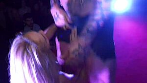 Blonde Takes Huge Cock In Public Outdoor Fuck With Blowjob And Doggystyle Action