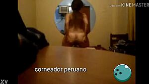 Ahh, den här culona madura blir vild i peruvianska svängargrupp med gamla cuckold vibes...