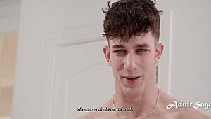 يا رجل, هذه ابنة العم الغريبة بشعر مجعد تأخذ زبي العملاق الوحشي هاردكور!