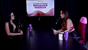 Belinha Baracho doveva girare con 20 trans ma ha scelto i suoi feticci. Ha transato sull'aereo, guarda su Sheer Red