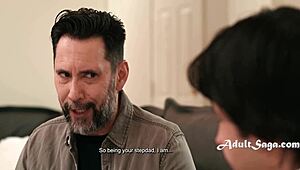 यह परिवार स्टीप मॉम डाना वेस्पोली को धोखे से डबल पेनेट्रेशन में फंसाता है, जबकि अंधी बंधी हुई और स्टीप सन्स के साथ थ्रीसम में