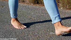 Umakala sem hlače na bosem pohodu... ups