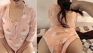 हॉट इंडियन स्टेपसिस पति को ठग भाई से मॉन्स्टर लंड गांड क्रीमपाई मांगती