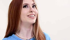 نحيفة حمراء تأخذ الوحش 12 إنش من damion dayski بدون واقي