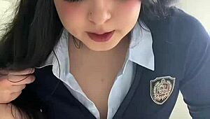 Ni mogel upreti jebanju te sramežljive 18+ šolarke 18+ of-lyssanx