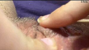 Cholera, ten duży łechtaczka pulsuje ostro przy bliskim lizaniu do orgazmu