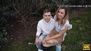 Хей срамежливо момиче в чорапи, искаш ли да те взема за публично ебане на открито?