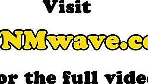 Hey lads, these CFNM babes wank cocks till they explode with cum