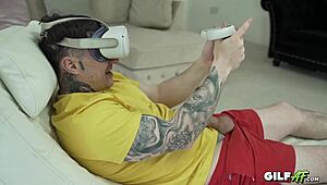 yo check out this redhead granny gilf getting pounded in vr fantasy from gilfaf