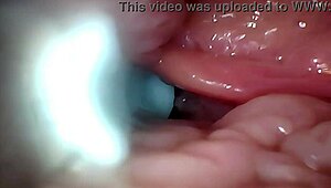stretching wide pussy feels cervix cum so intense