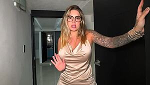 real estate agent pounds sara blonde's huge tits pussy rough pov deepthroat cowgirl client fuck