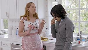 clever curvy milf elias cash axel haze has fun in group sex for cash