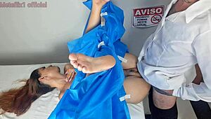 ginecologista rams patient pussy during hospital exam