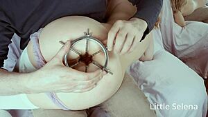 Stepfather Fists Daughter's Ass Long Deep And Hard