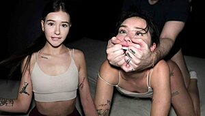 i was the only girl against 3 huge cocks pounding my curvy pussy doggystyle rough