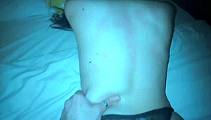 I fuck my lesbian stepsister raw with big natural tits scissoring pussy licking rough orgasm party homemade tight young tattooed