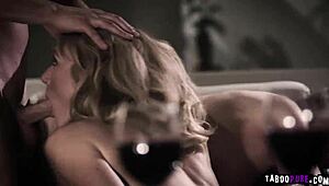 Cassey gets dick from behind as mona joins for threesome 😏