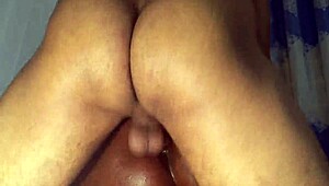 Hot slut dominates girlfriend in intense desi anal at home