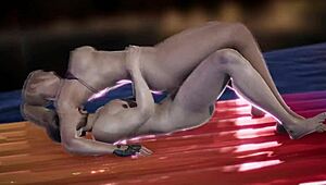 Christie Monteiro moans during intense Tekken sex scene 😈💦