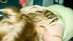 Intense blowjob on California mountain