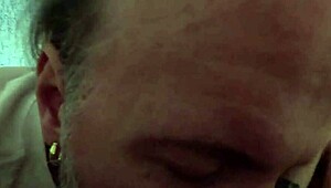 Mature white man enjoys intimate pov with young mexican woman until camera breaks