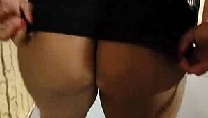 got caught peeing on balcony, master cums in mouth