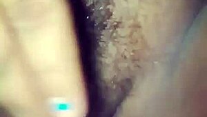 rica panocha fingers her wet vagina during solo masturbation session