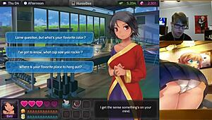 Feeling aroused by Nikki and Aiko's uncensored masturbation pics from HuniePop