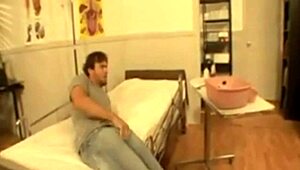 Slutty Nurse Seduces Patient in Hospital Ward