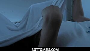 bottomsis mira monroe teases with her teen muffin for stepbrothers