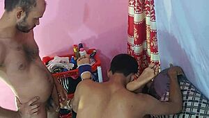 Deshi Bengali Threesome with Village Couples in Ranch Action