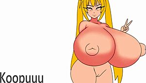 Adorable Japanese Slut's Big Tits Fantasy