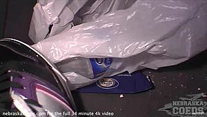 Detailed casting session with a pretty blonde girl in cedar rapids iowa hotel setting