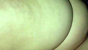 She rides in reverse cowgirl position, leading to a creampie in her pussy